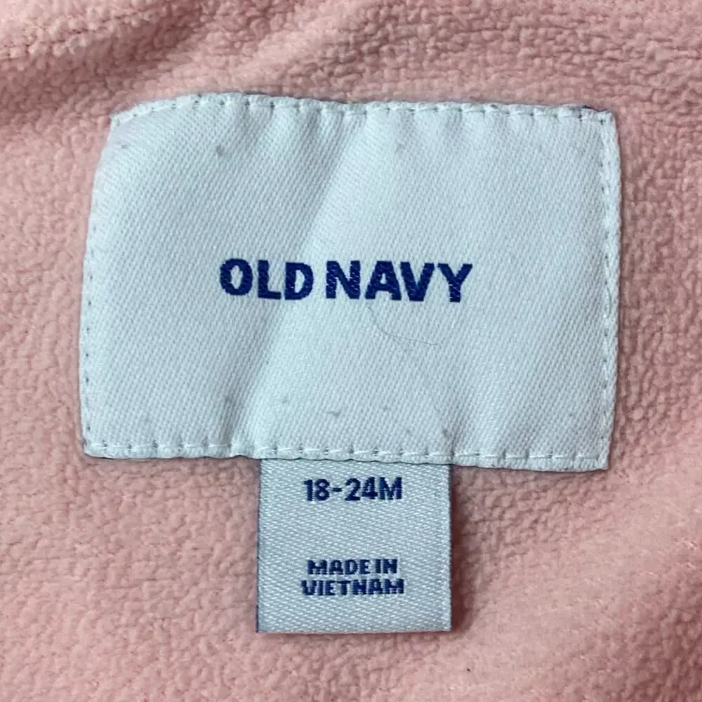 Old Navy Quilted Vest Pink 18-24 months